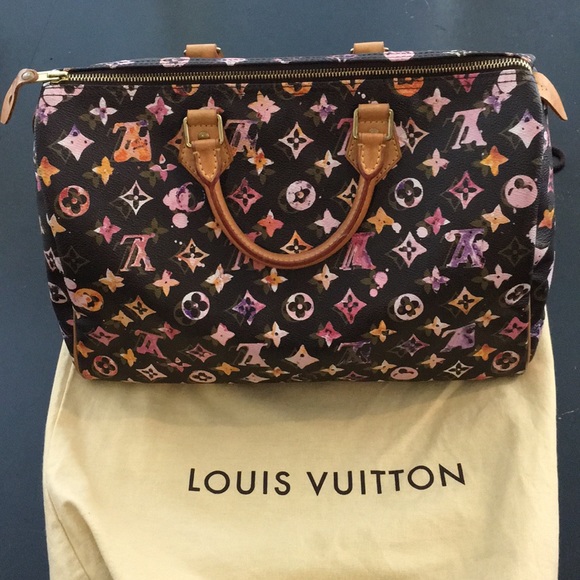Louis Vuitton Handbags - Louis Vuitton Watercolors Aquarelle Speedy 35